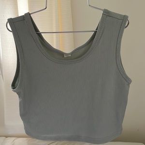 SHEIN Light Green Tank Top